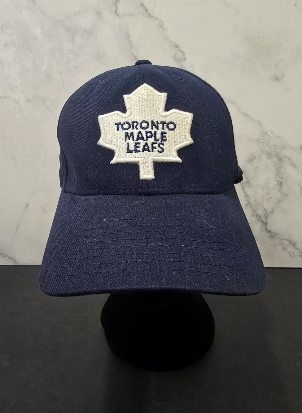 VTG Starter Starfit Toronto Maple Leafs Blue Plain Logo S-M Hat 1st Gen - Rare